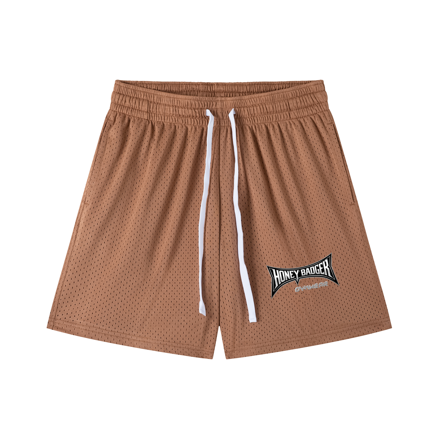 CHROMIUM Mesh Drawstring Shorts