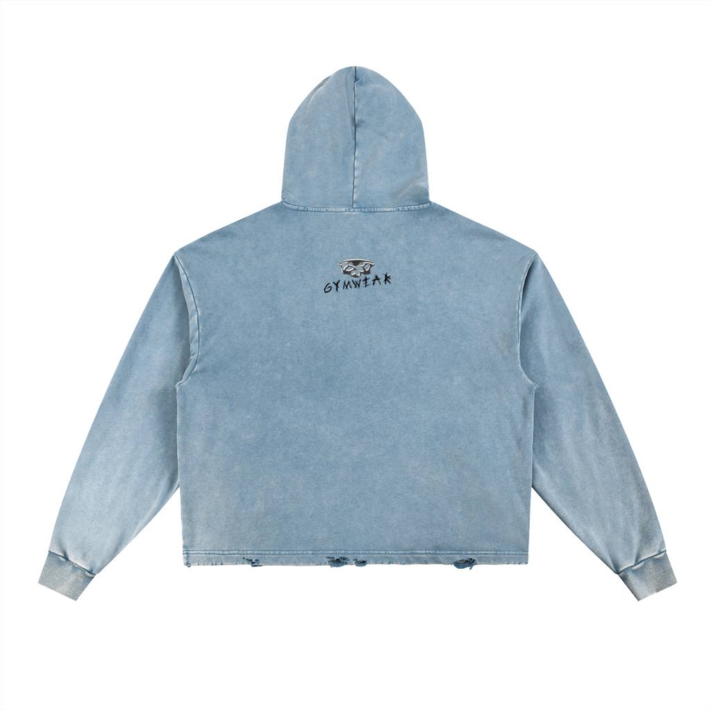 RUGGED Hoodie (Frayed-Hem)