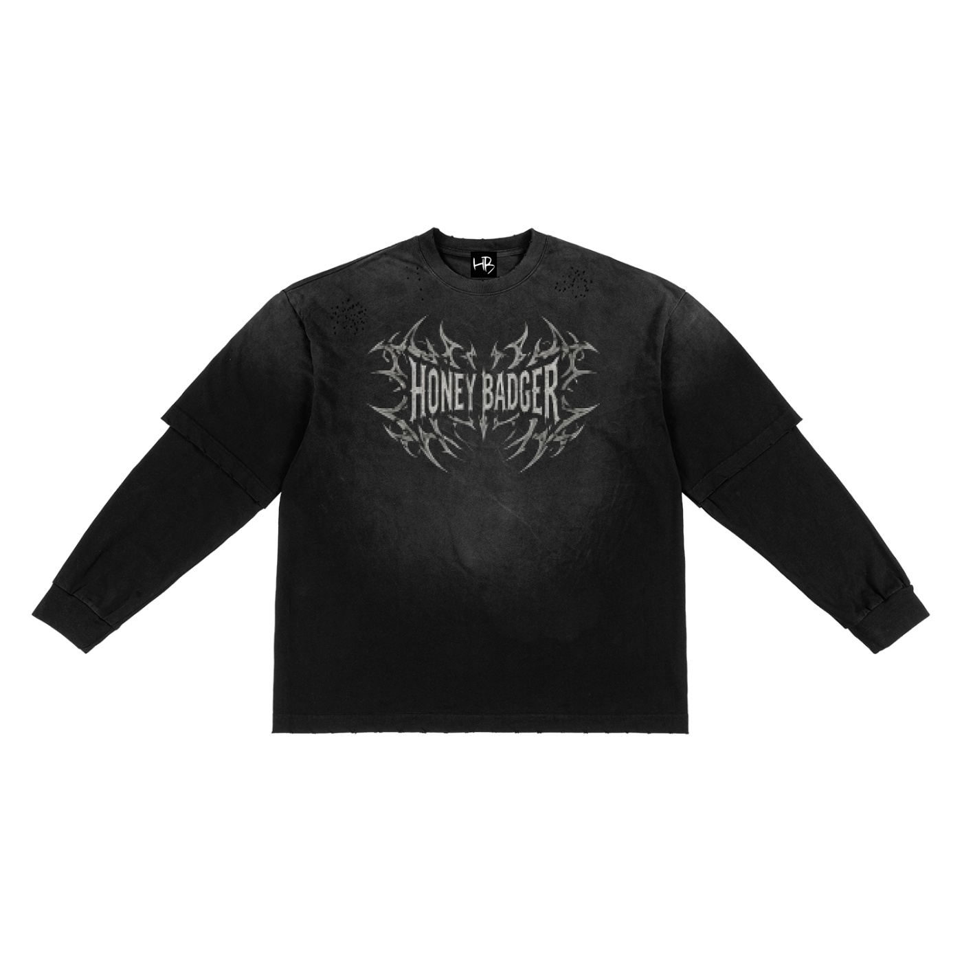 Y2K Graphic Sun fade Two-Piece Tee
