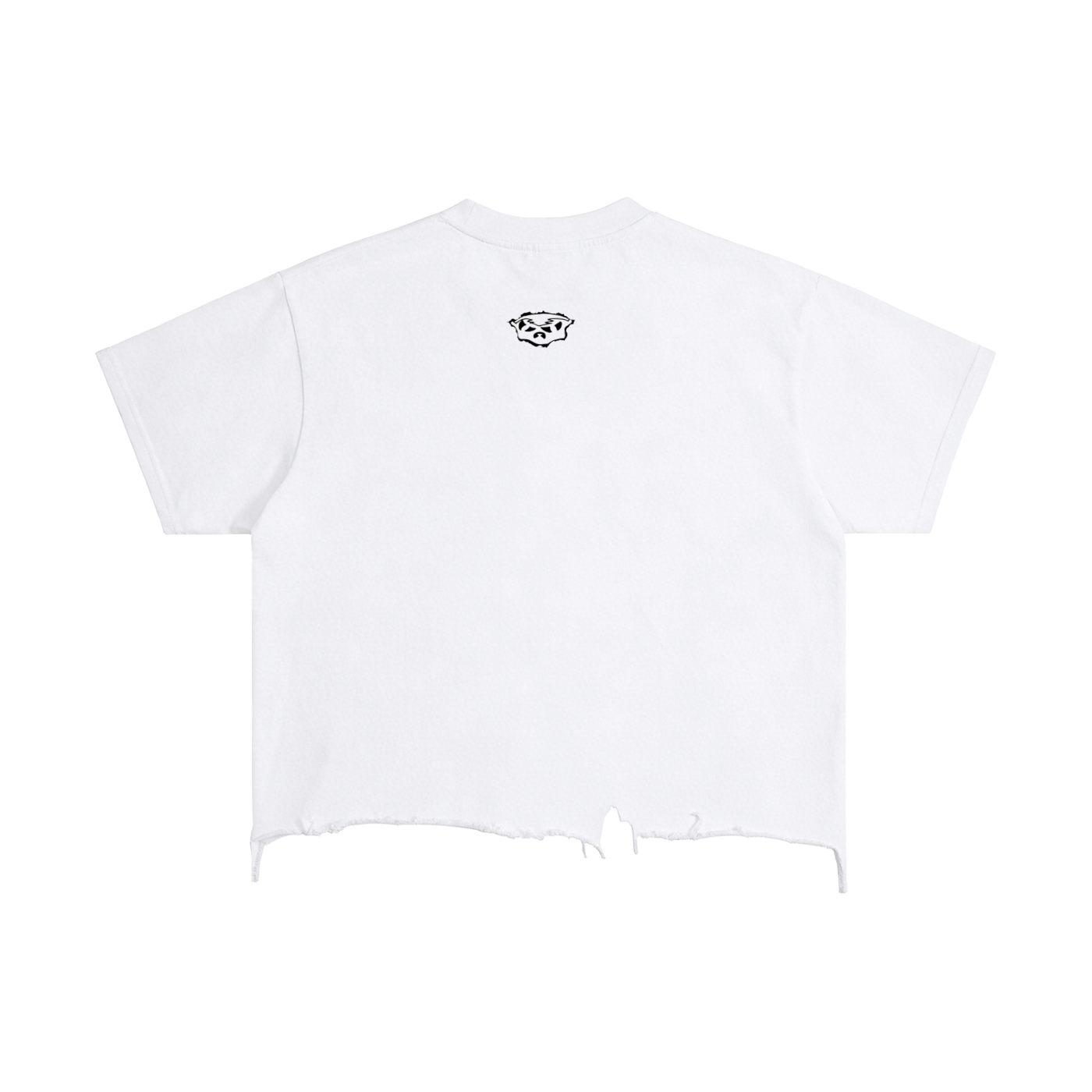 DEFIANCE Boxy Distressed T-Shirt