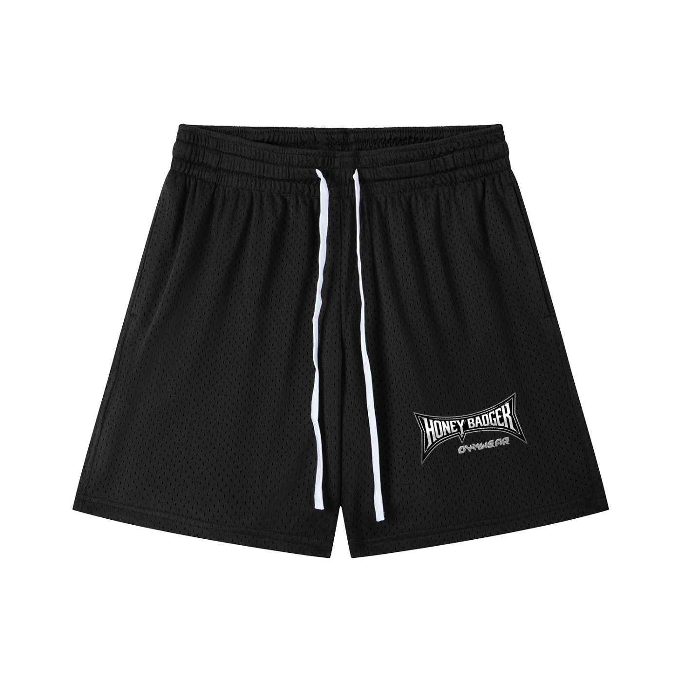 CHROMIUM Mesh Drawstring Shorts