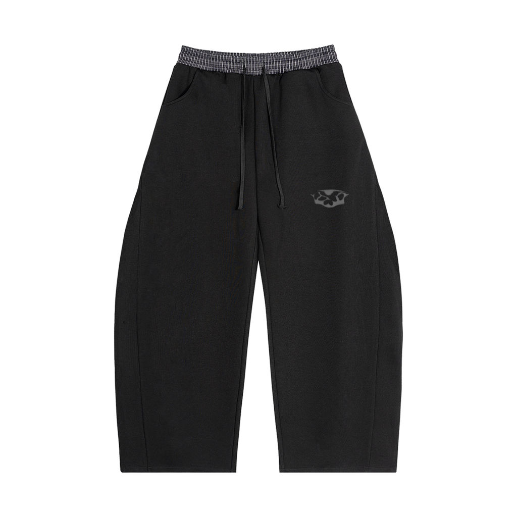 SHADOW Plaid Waistband Sweatpants