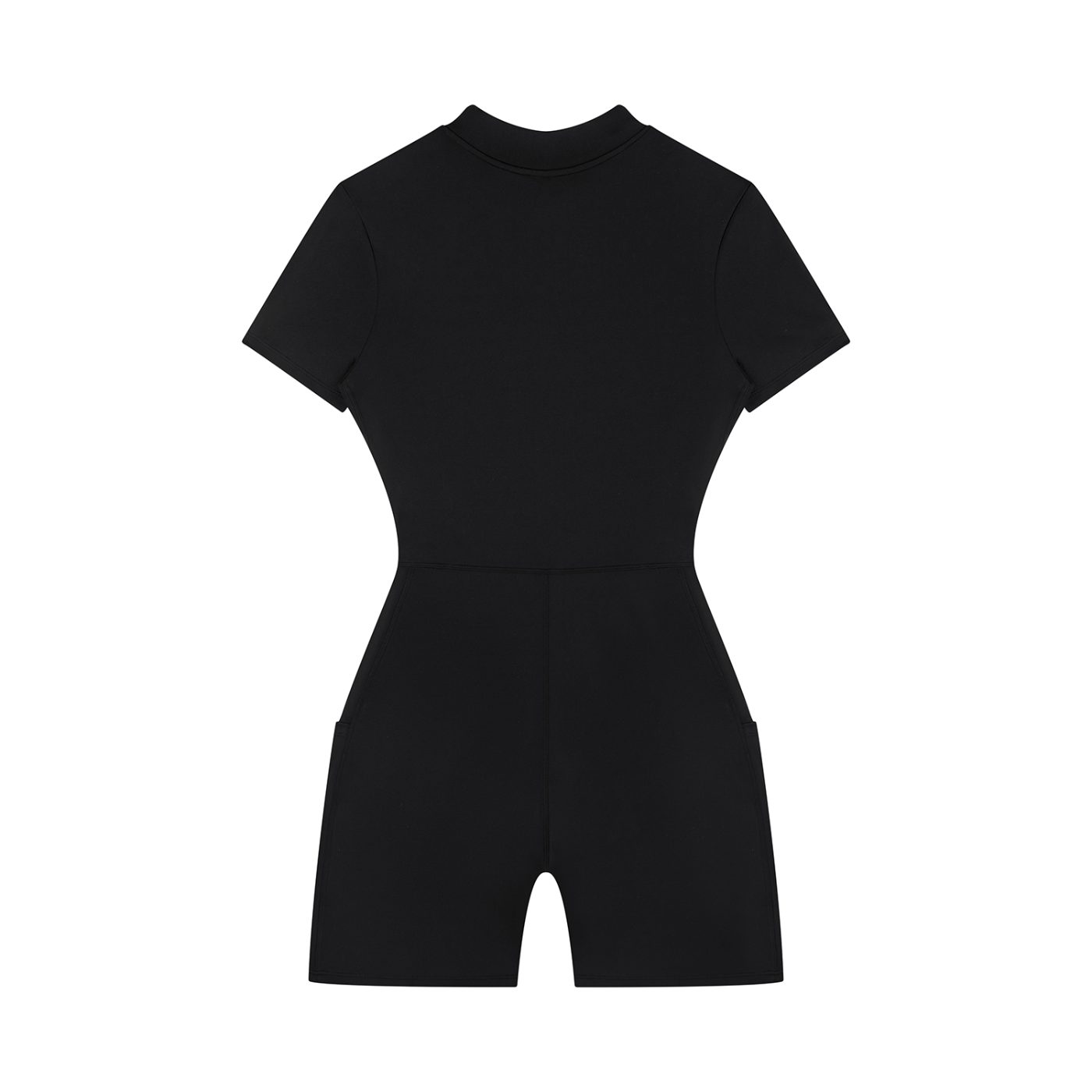 Y2K Women's Zip Short Sleeve Romper