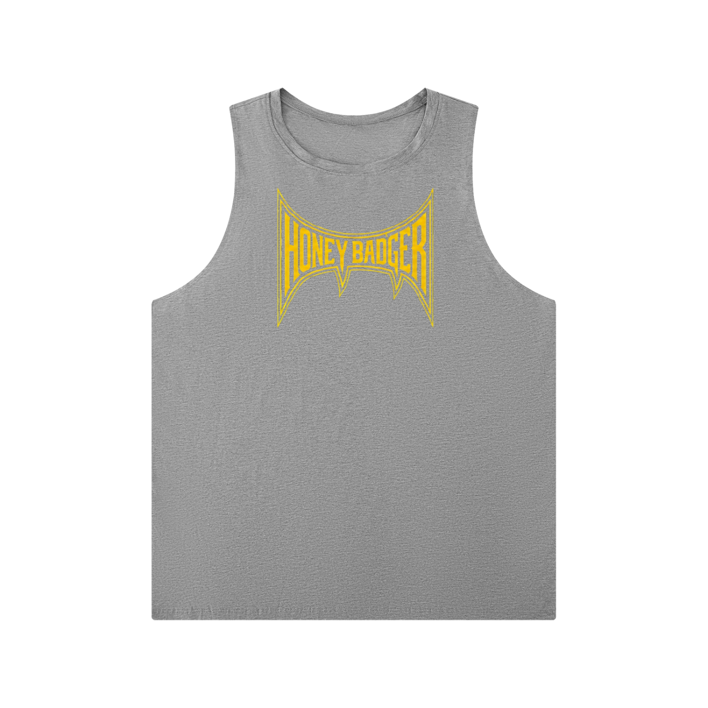 Yellow DEFIANCE Muscleback Tank