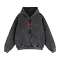 UNIT Fleece Hoodie (Zipper/Stonewashed)