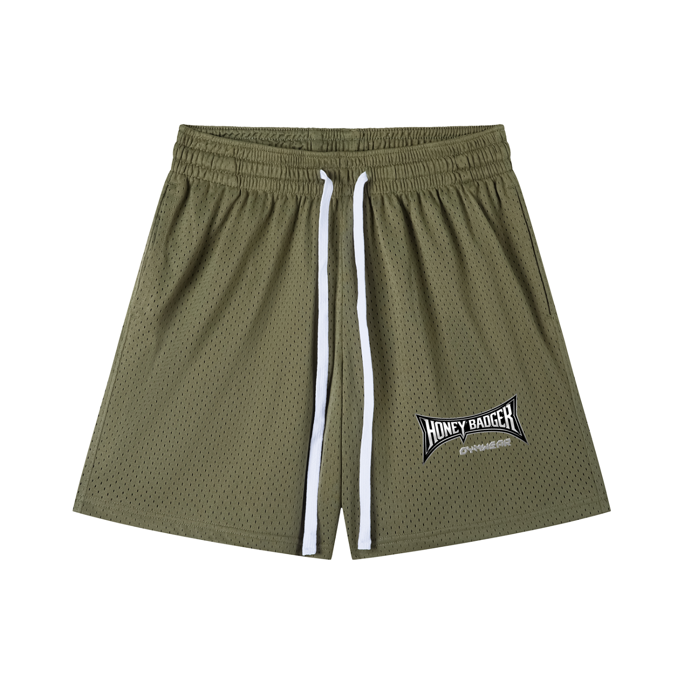 CHROMIUM Mesh Drawstring Shorts