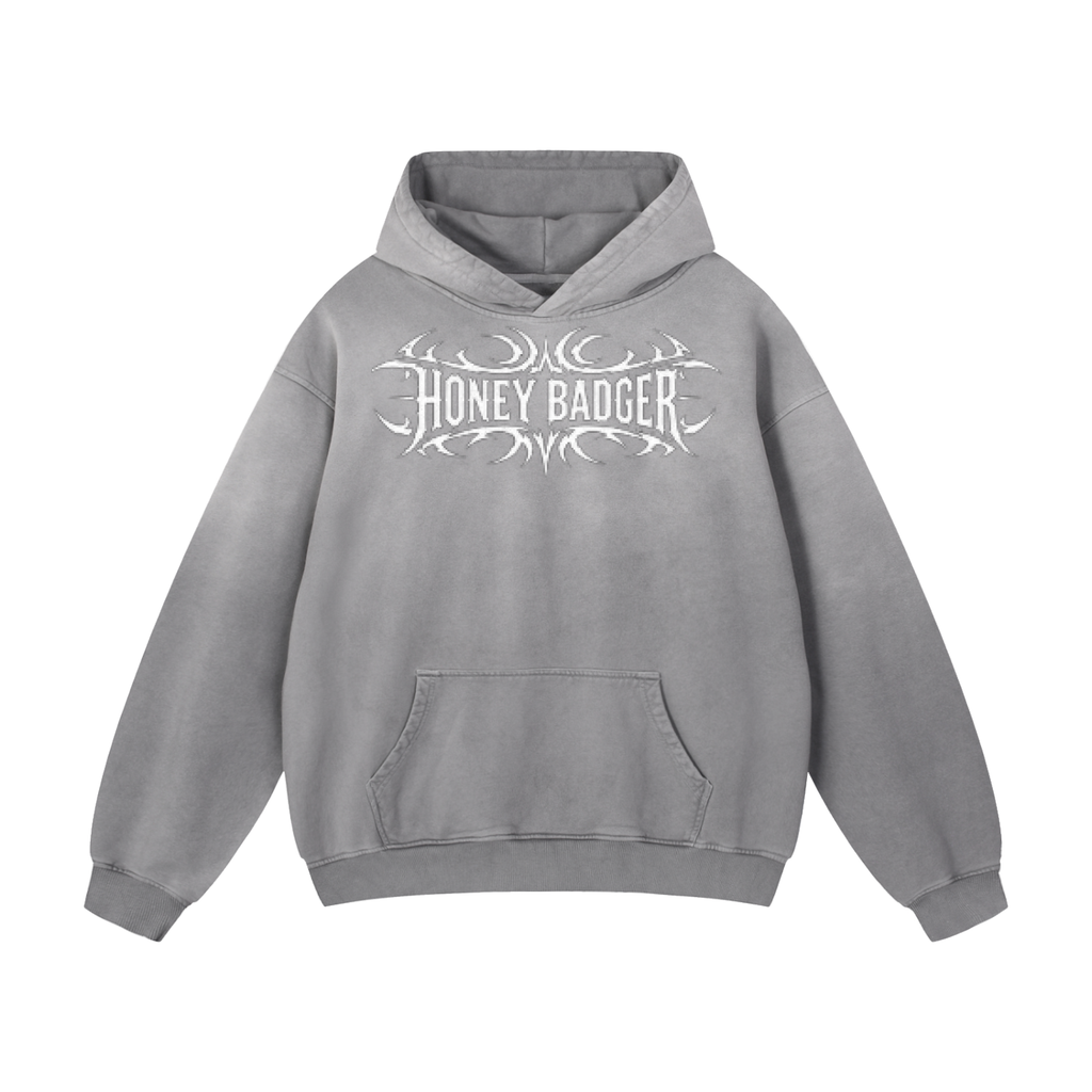 Y2K Heavyweight Sunfade Oversized Hoodie