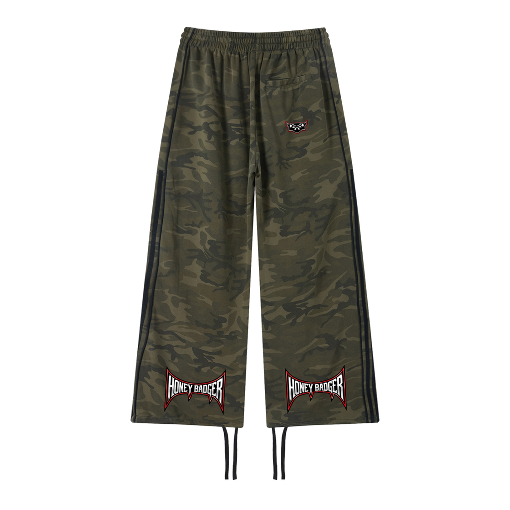 DEFIANCE Camo Wide Leg Sweats
