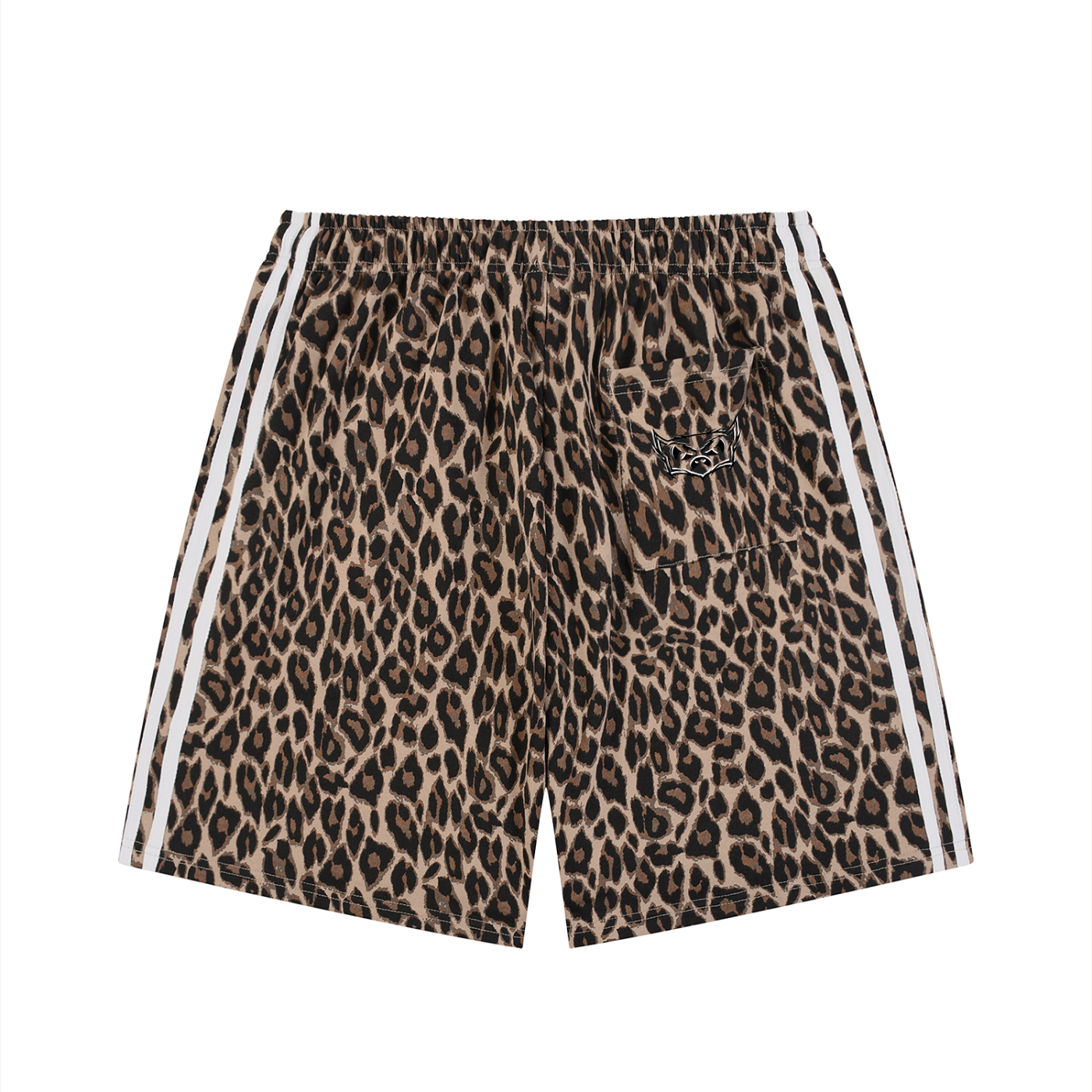 Y2K Leopard Drawstring Shorts