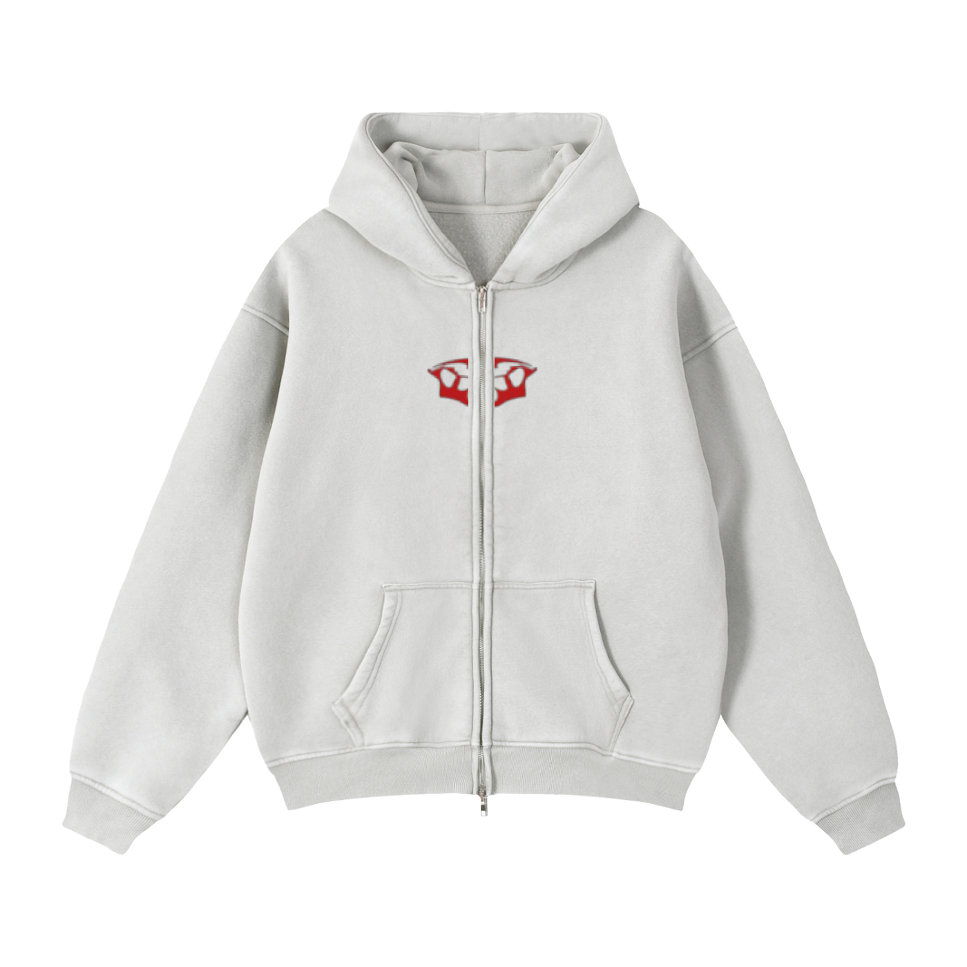 UNIT Fleece Hoodie (Zipper/Stonewashed)