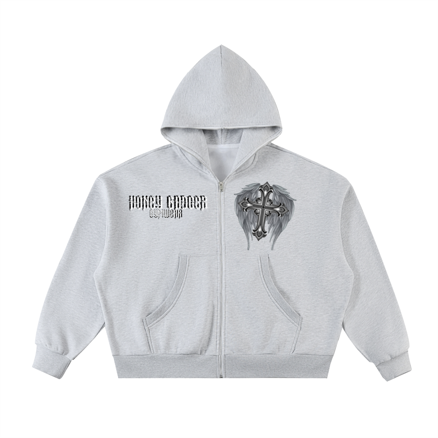Seraphin Full-Zip Boxy Hoodie