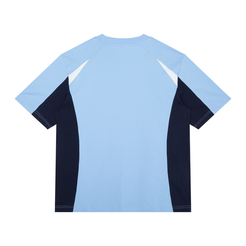 Y2K Retro Panel Baggy Tee