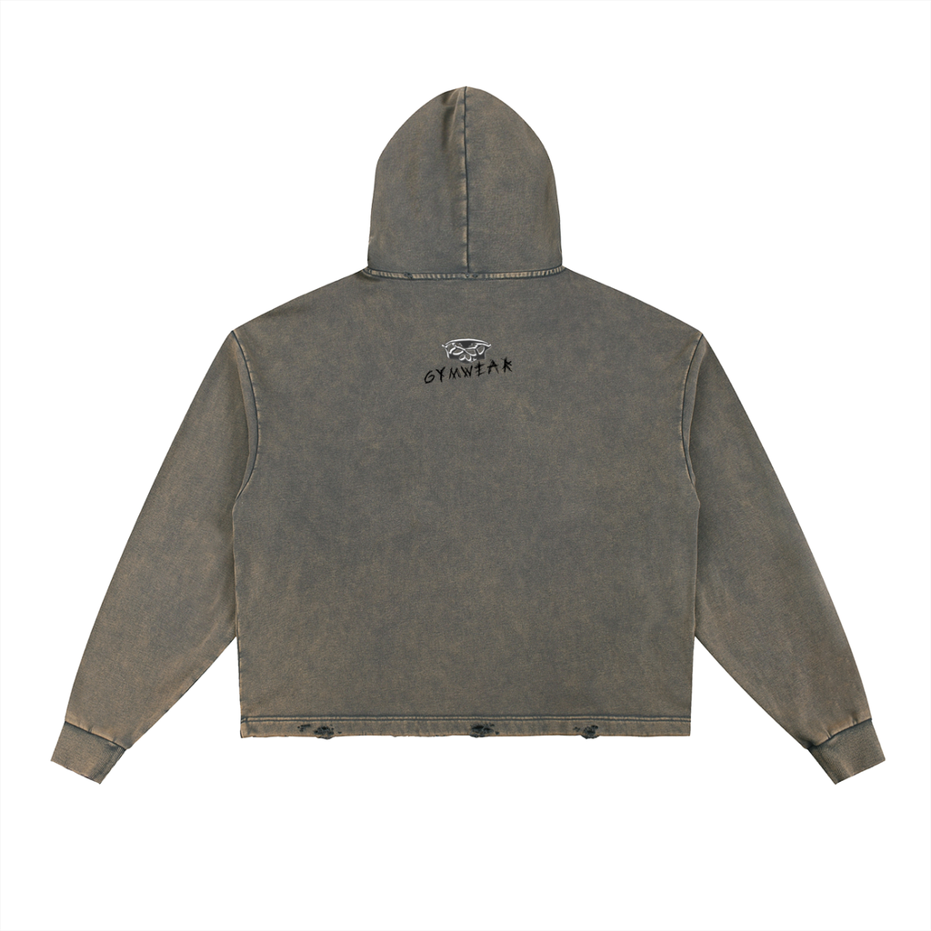 RUGGED Hoodie (Frayed-Hem)