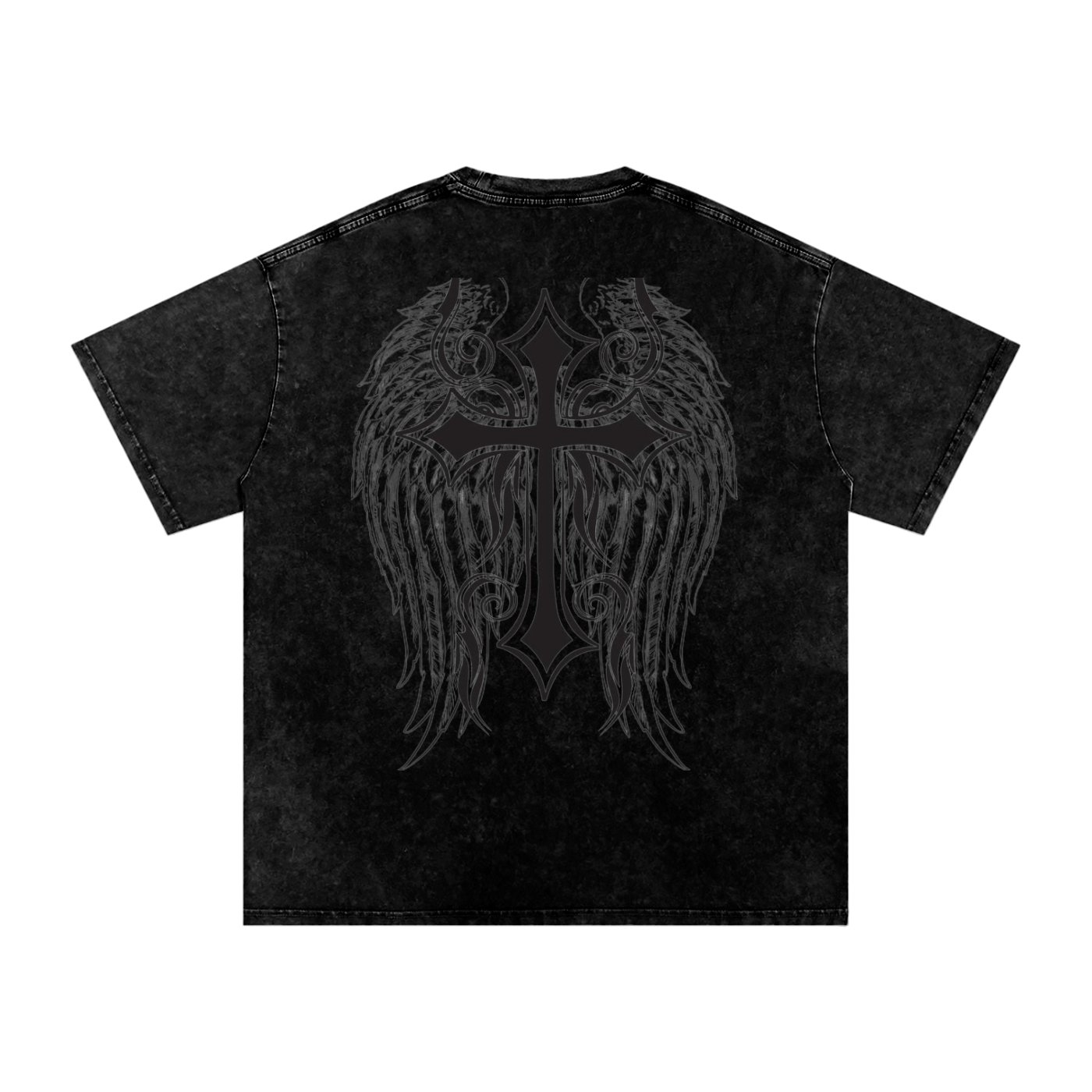 WINGED Collar Tee