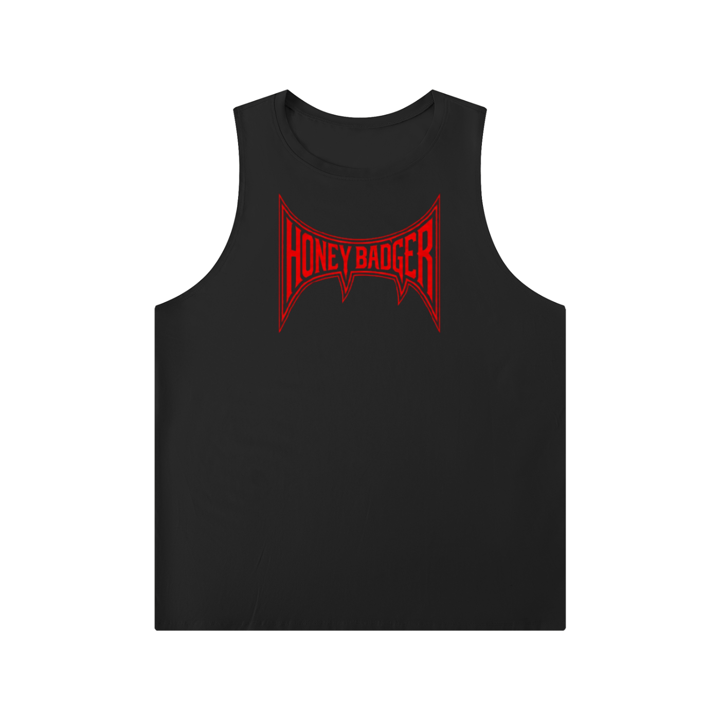 Red DEFIANCE Muscleback Tank