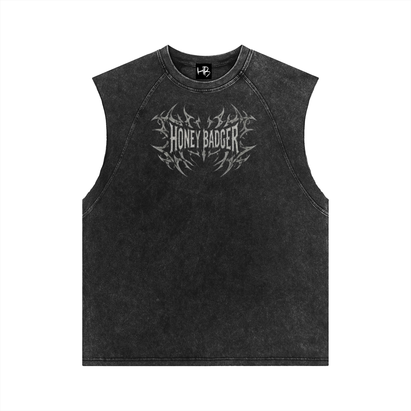 Y2K Graphic Snow Washed Tank