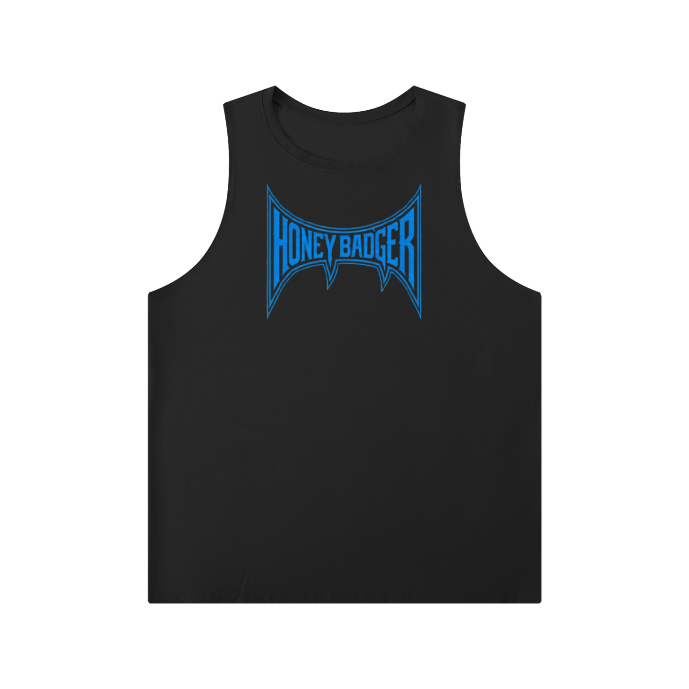 Blue DEFIANCE Muscleback Tank