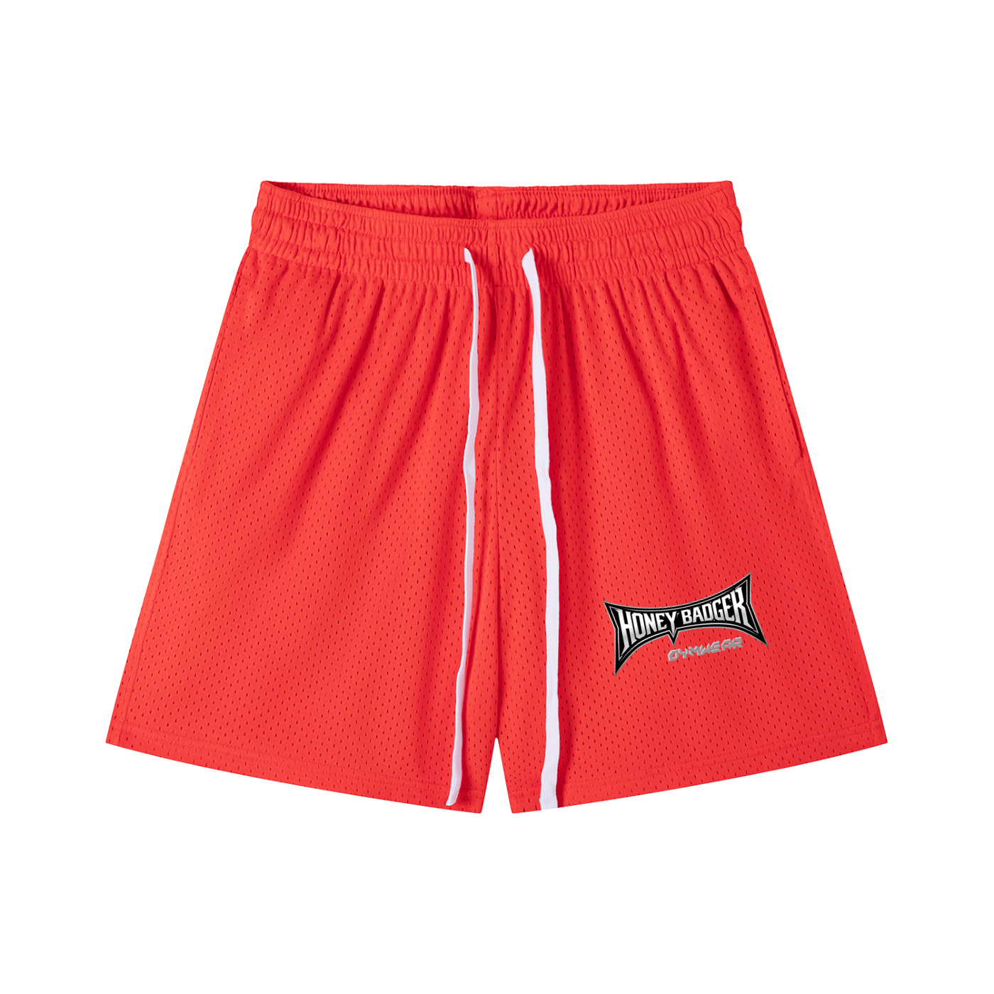 CHROMIUM Mesh Drawstring Shorts