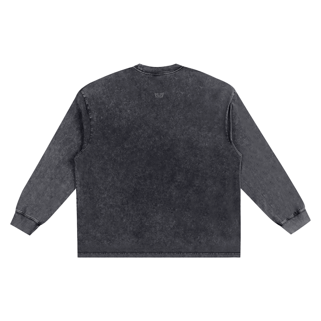 Y2K Snow Washed Long Sleeve Tee