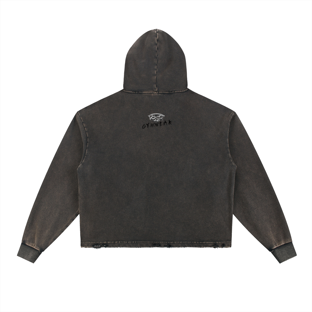 RUGGED Hoodie (Frayed-Hem)