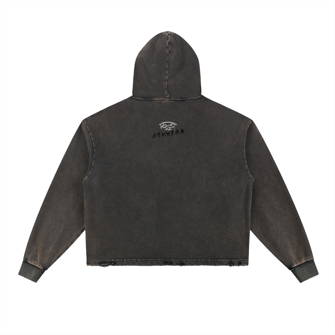 RUGGED Hoodie (Frayed-Hem)