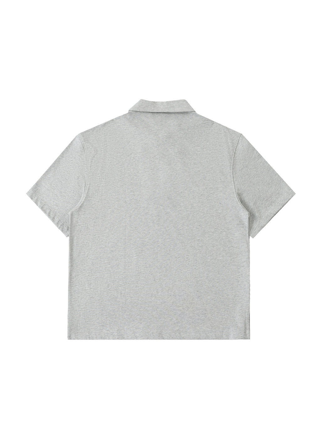 Half-Zip Cotton Polo Tee