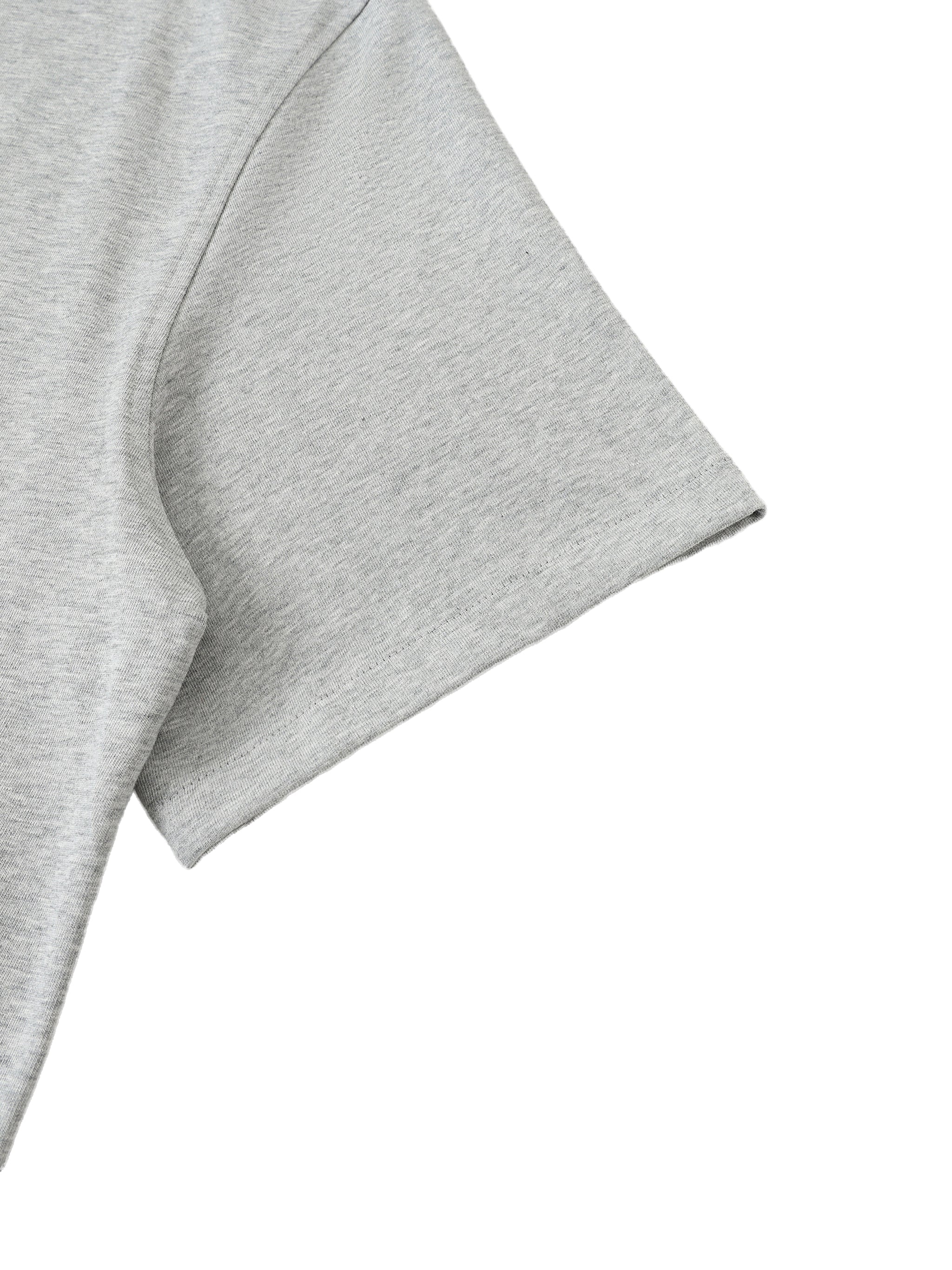 Half-Zip Cotton Polo Tee